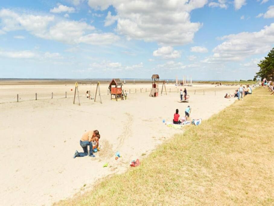 La Baie Du Mont Appartement De Vacances Proche Du Mont Saint Michel โรส-โซร์-คูเอสน็อง ภายนอก รูปภาพ